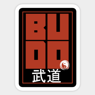 BUDO Sticker